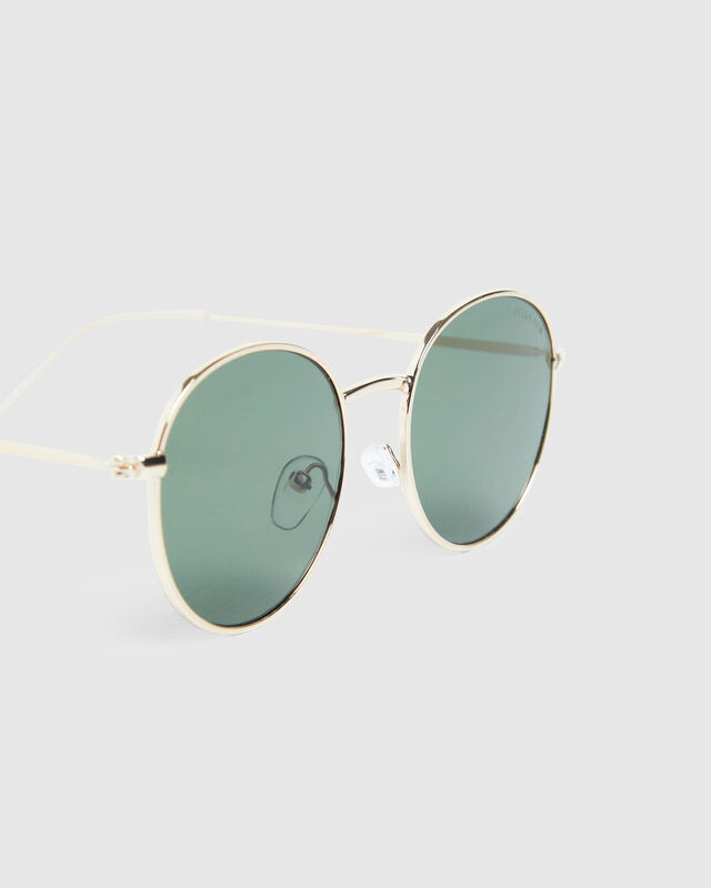 Molly Sunglasses Gold/Green, hi-res image number null