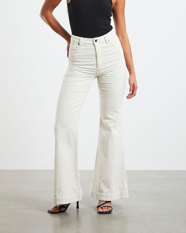 Eastcoast Flare Cord Jeans Vanilla, hi-res image number null