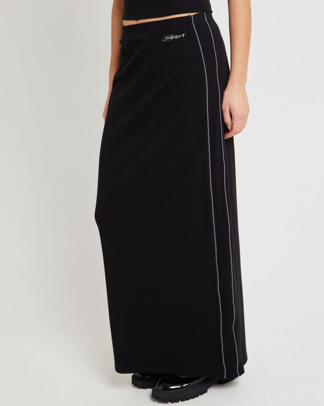 Pitch Piped Maxi Jersey Skirt, hi-res image number null