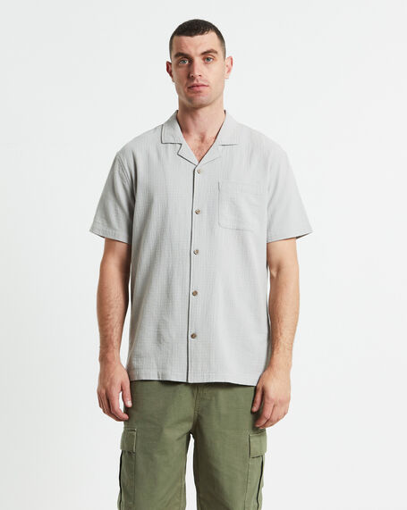 Macks Short Sleeve Resort Shirt Ash Grey