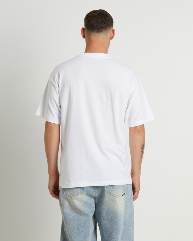 Hasbulla Photo Short Sleeve T-Shirt in White, hi-res image number null