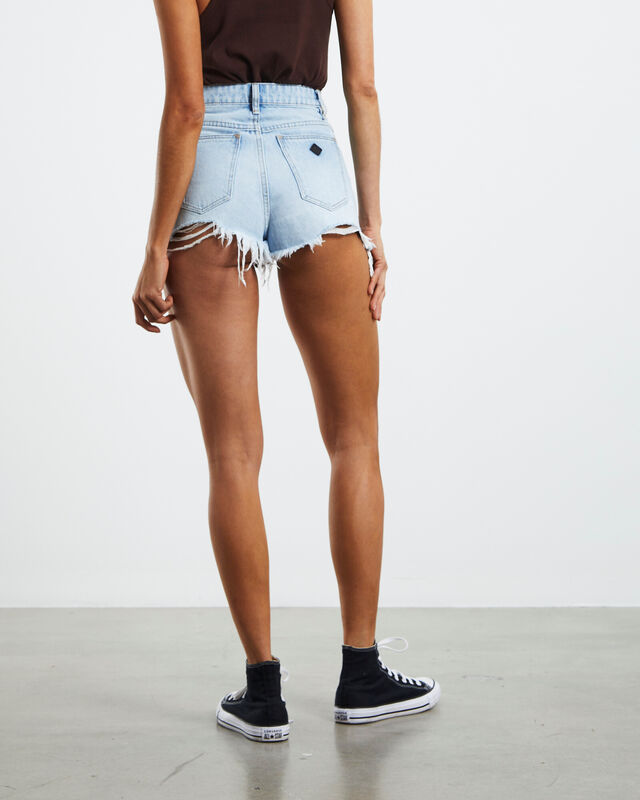 A High Relaxed Shorts Rosanna Rip Blue, hi-res image number null