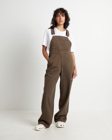 Get Gone Overalls in Choc Hickory Brown