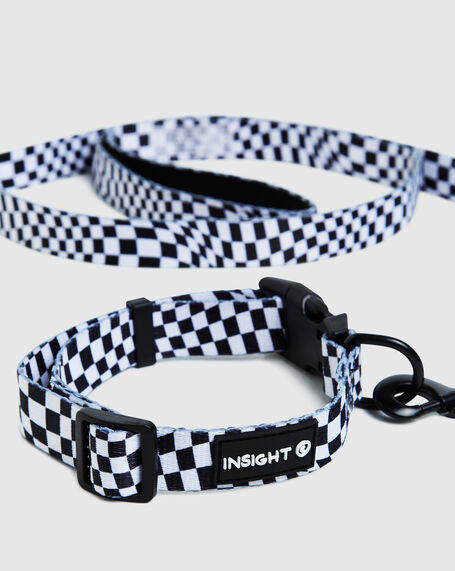 Tripped Out Dog Collar and Lead Set