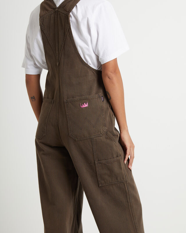 Get Gone Overalls in Choc Hickory Brown, hi-res image number null