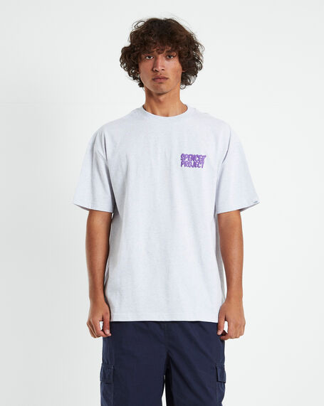 Puffy Short Sleeve T-Shirt Frost Marle Grey