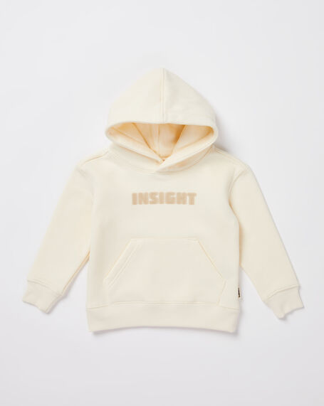 Girls Oversized Hoodie in Clay