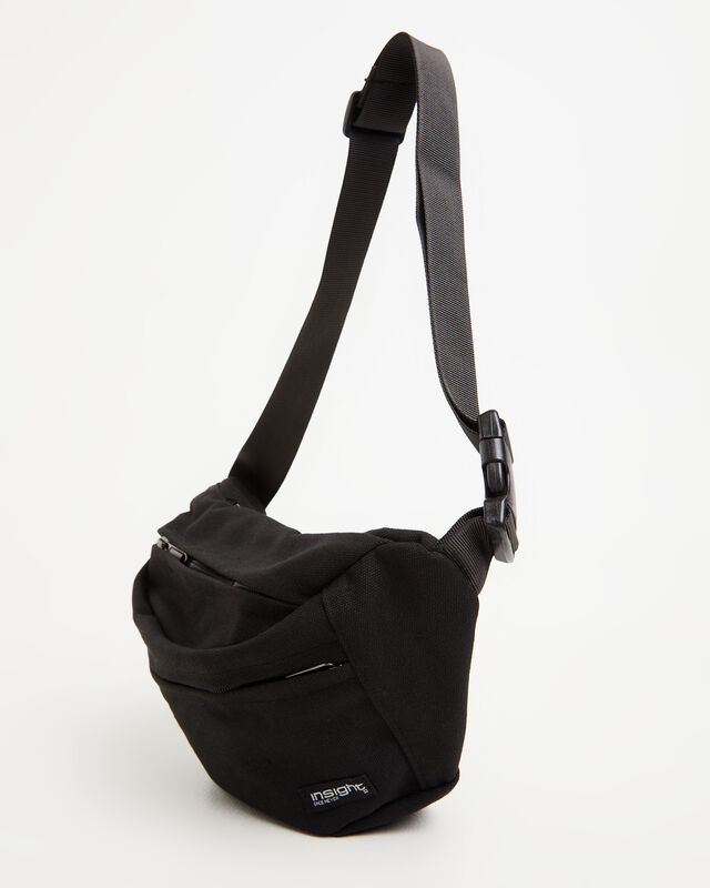 Canvas Satchel Bag in Black, hi-res image number null