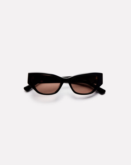 Reprise x Jack Freestone Sunglasses in Black/Bronze Amber