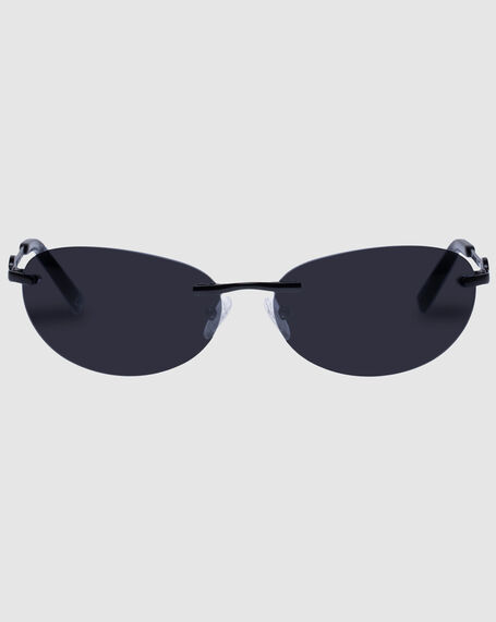 Slinky Sunglasses Matte Black Smoke