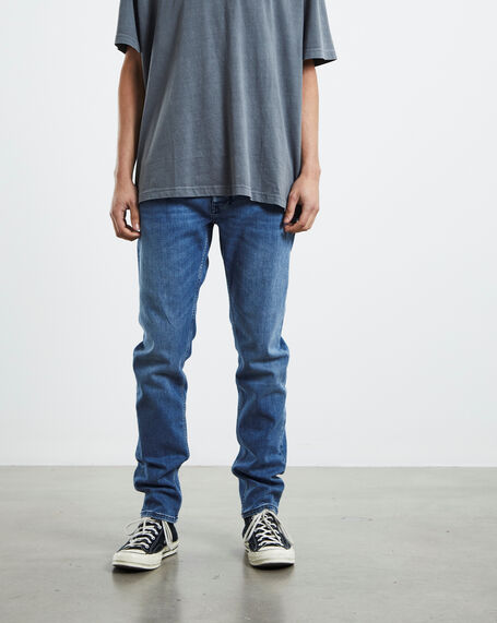 Ray Tapered Slim Jeans Descend Blue