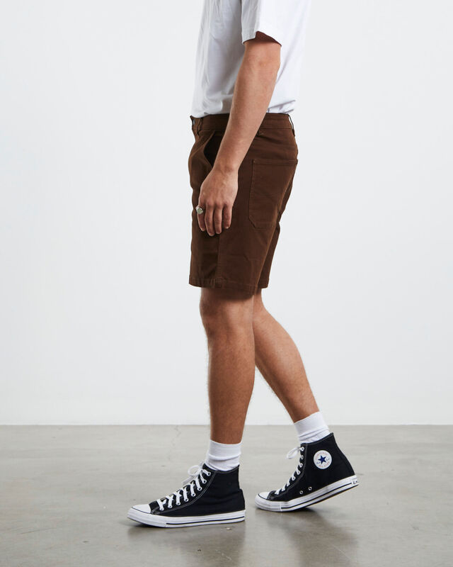 Union Drill Shorts Bark Brown, hi-res image number null