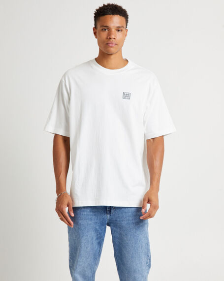 Lee Limited Baggy T-Shirt Vintage White