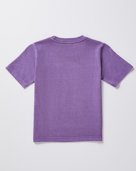 Boys OG Vintage Short Sleeve T-Shirt in Ultraviolet