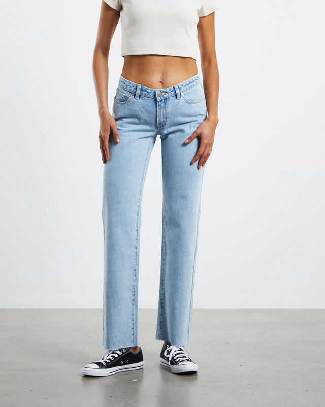 A 99 Low Rise Straight Jeans Walkaway Blue, hi-res image number null