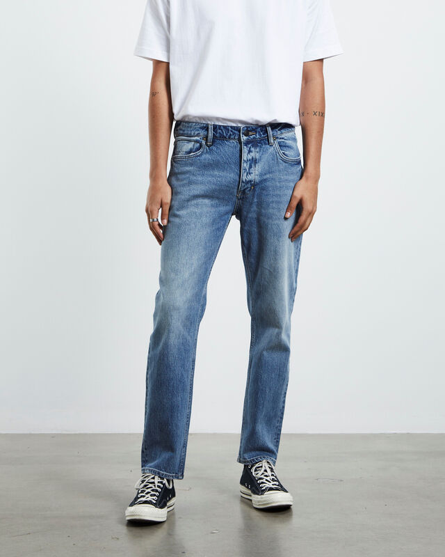 Ray Straight Slim Jeans Decade Blue, hi-res image number null