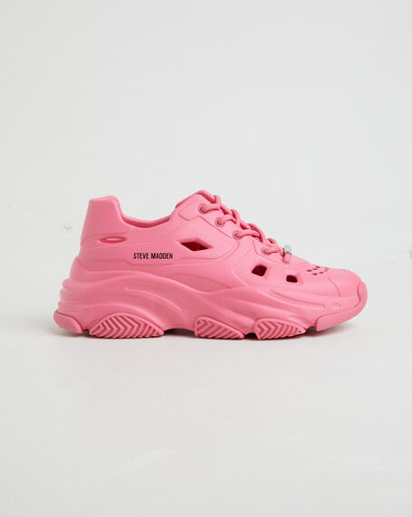 Possessive Sneakers in Hot Pink