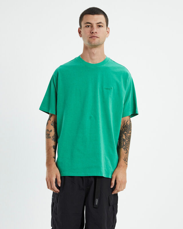 Red Tab Vintage T-Shirt Jelly Bean Garment Dye Green, hi-res image number null