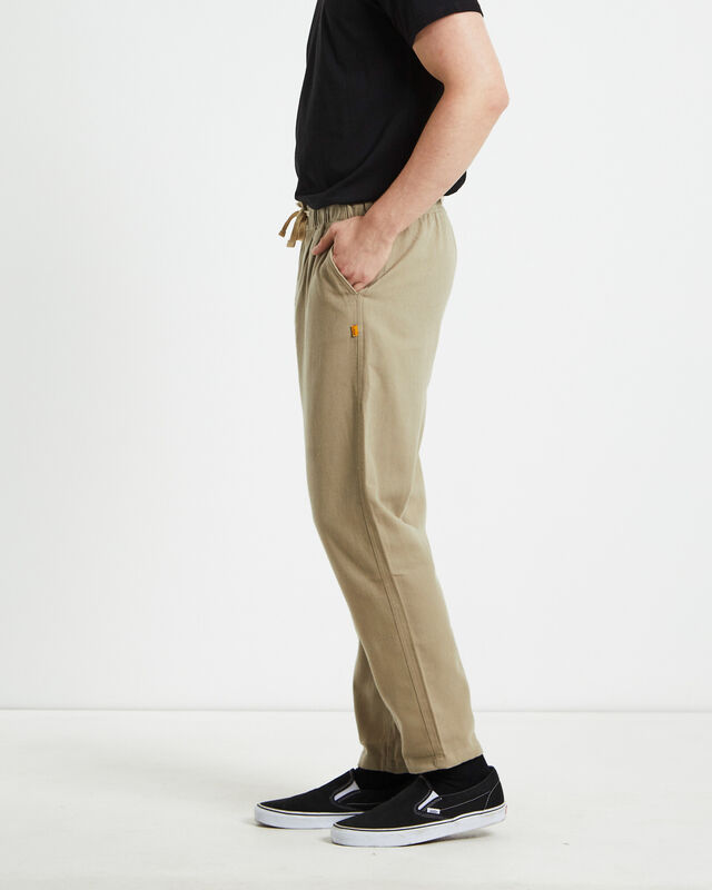 All Day Twill Pants Cement Brown, hi-res image number null