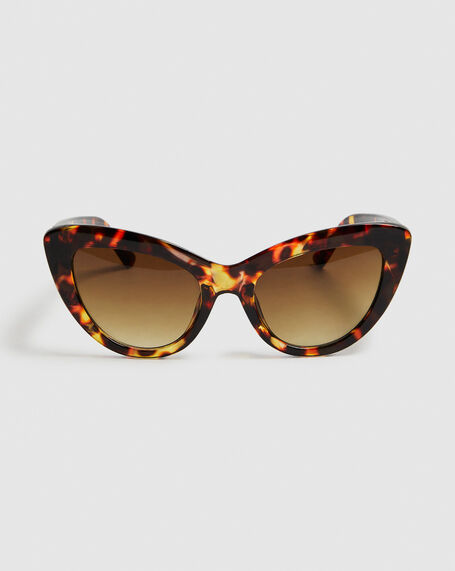Georgina Sunglasses Tort/Brown