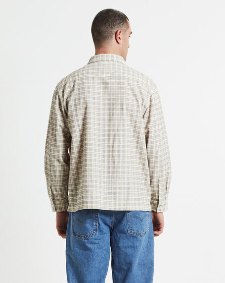 Harrison Long Sleeve Check Cord Shirt Multi