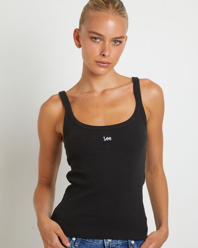 Essential Twitch Cami in Black, hi-res image number null