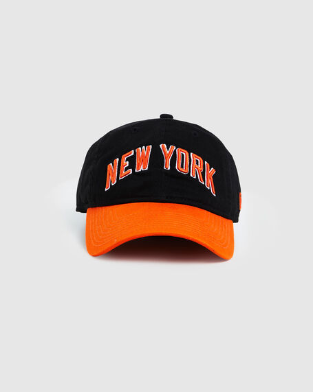 9Twenty Nbace New York Knicks Cap Black/Orange
