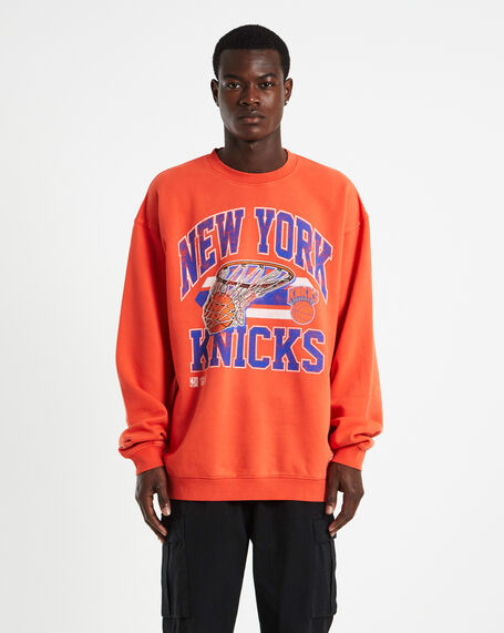 Bucket New York Knicks Crew Neck Orange
