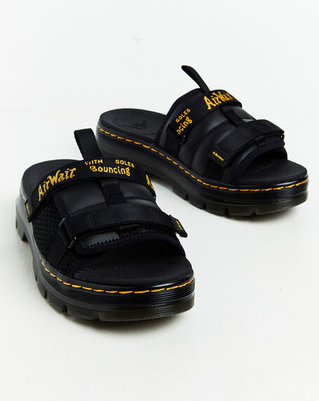 Ayce Slide Sandals Black