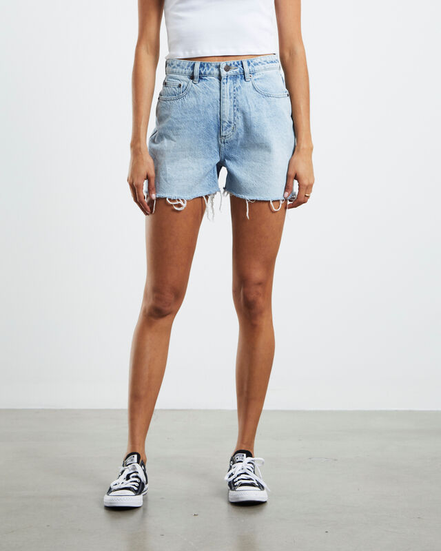 High Relaxed Shorts Snapshot Blue, hi-res image number null