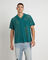 Diego Mesh Short Sleeve Shirt in Jade Green