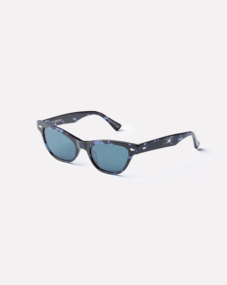 Veil Sunglasses in Blue Tortoise/Blue
