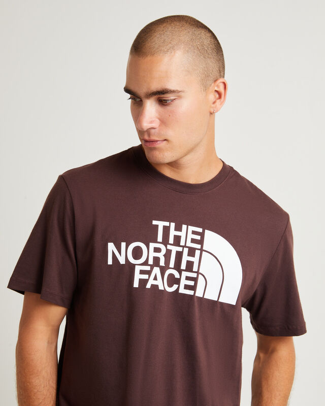 Half Dome Short Sleeve T-Shirt Coal Brown, hi-res image number null