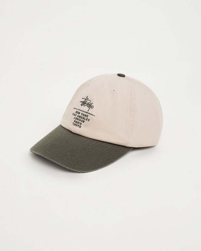 GP Exclusive City Stack Low Pro Cap in Beige/Military, hi-res image number null