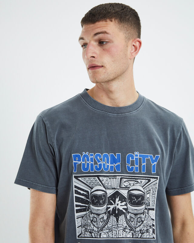 Poison City Band T-Shirt Graphite, hi-res image number null