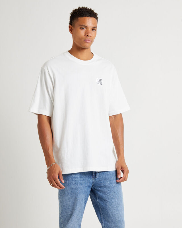 Lee Limited Baggy T-Shirt Vintage White, hi-res image number null