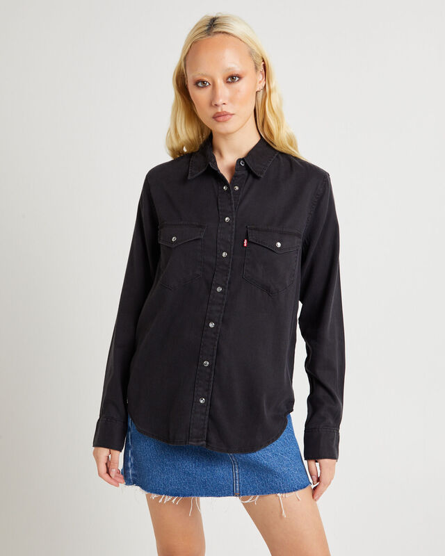Iconic Western Long Sleeve Shirt, hi-res image number null