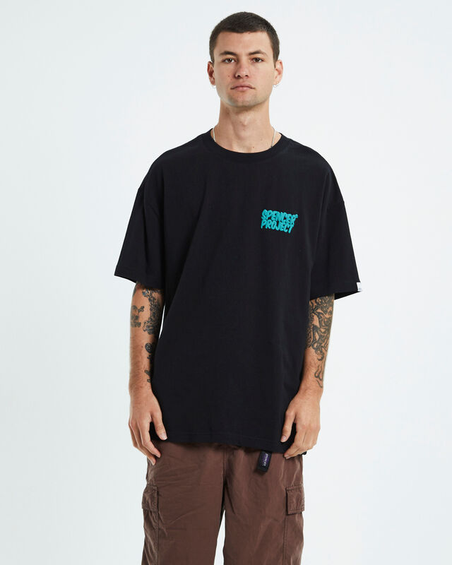 Puffy Short Sleeve T-Shirt Black, hi-res image number null
