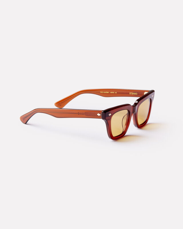 Stereo Sunglasses Polished Maple Brown, hi-res image number null