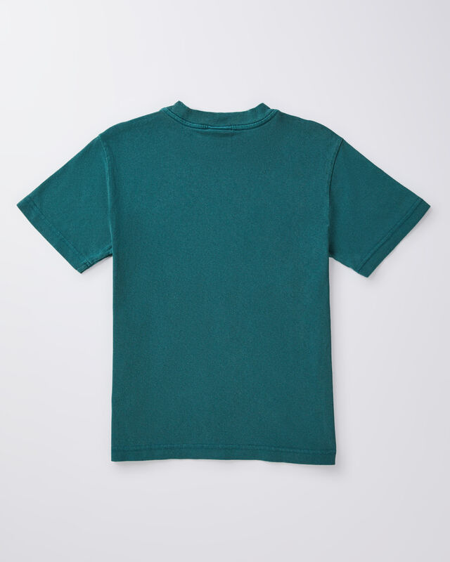 Teen Boys Atom Short Sleeve T-Shirt in Pine Green, hi-res image number null