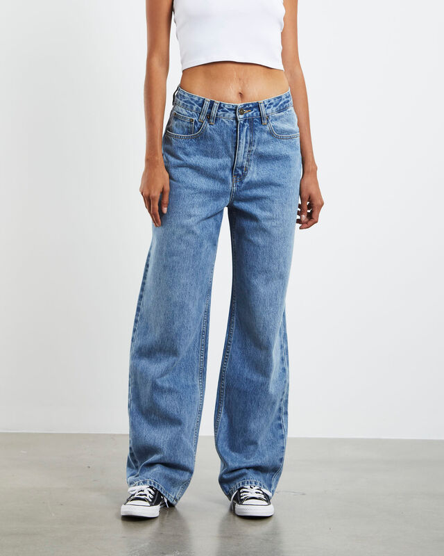 Bobby Baggy Dad Jeans Island Blue, hi-res image number null