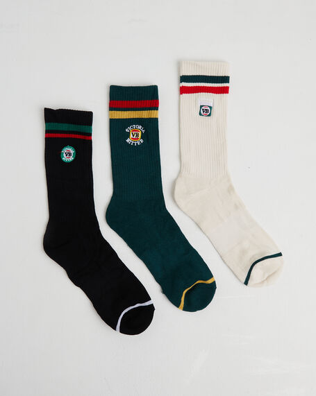 VB Sneaker Socks 3 Pack Gift Can in Assorted