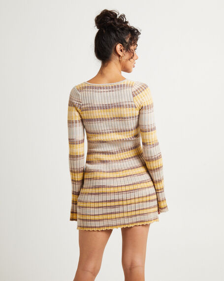 Bambi Stripe Knit Mini Dress