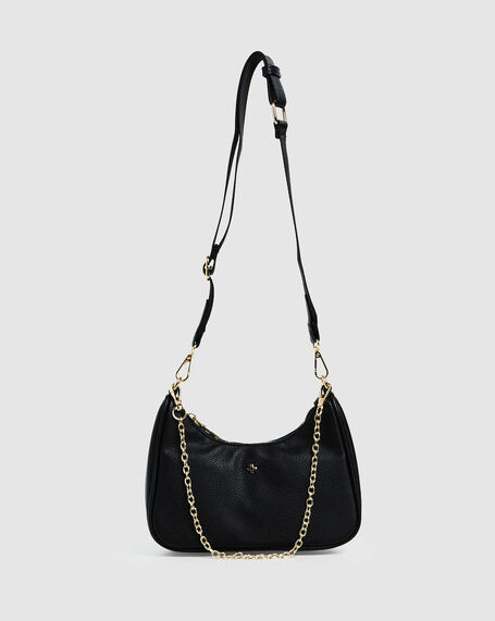 Paloma Handbag Pebble Black/Gold