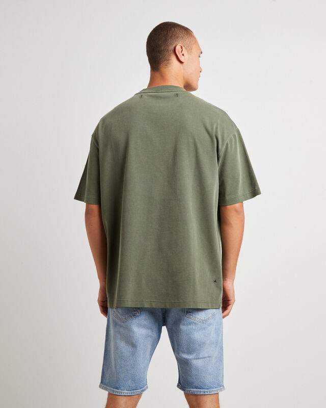 Killie Short Sleeve T-Shirt in Army Green, hi-res image number null