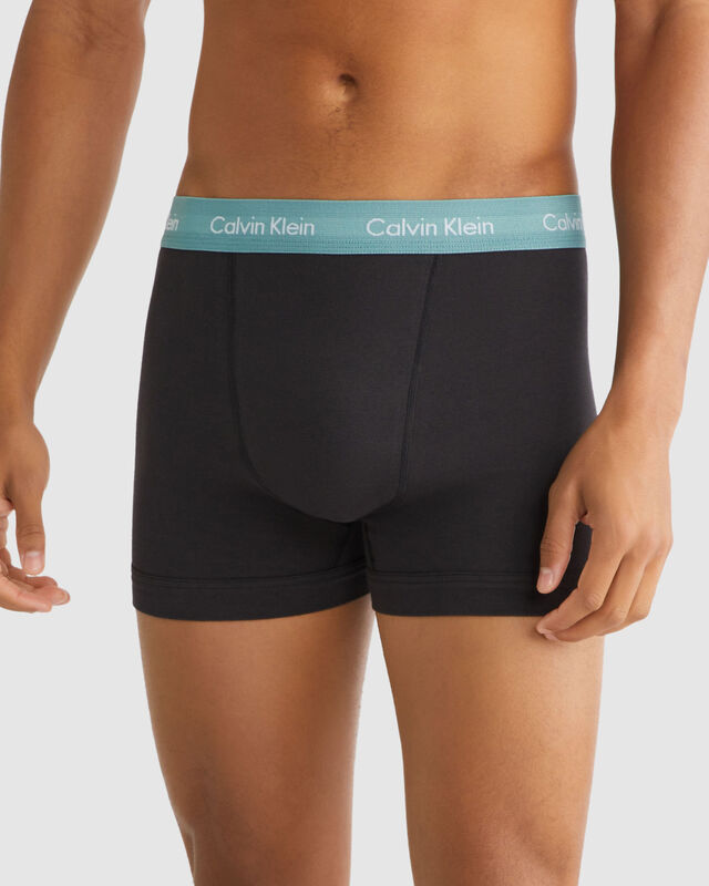 Cotton Stretch Trunks 3 Pack in Mutli, hi-res image number null