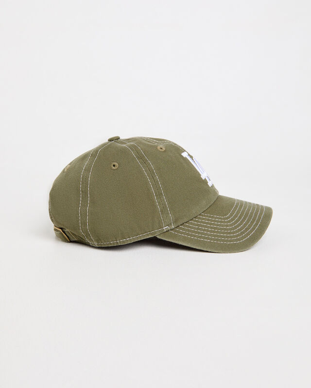 Casual Classic LA Dodgers Cap in Olive/White, hi-res image number null