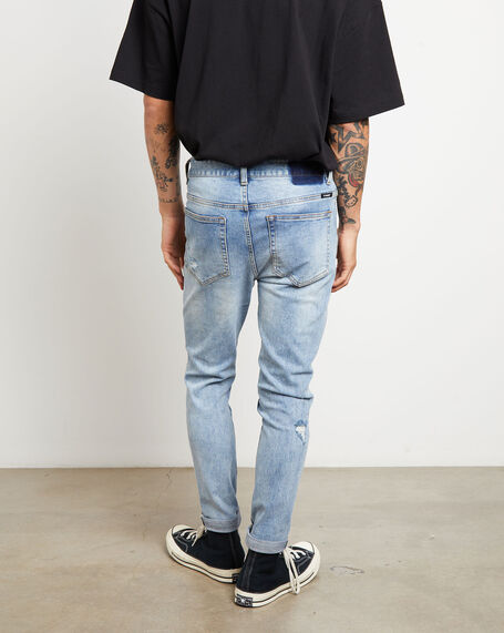 Rifter Skinny Jeans in Washed-Out Blue