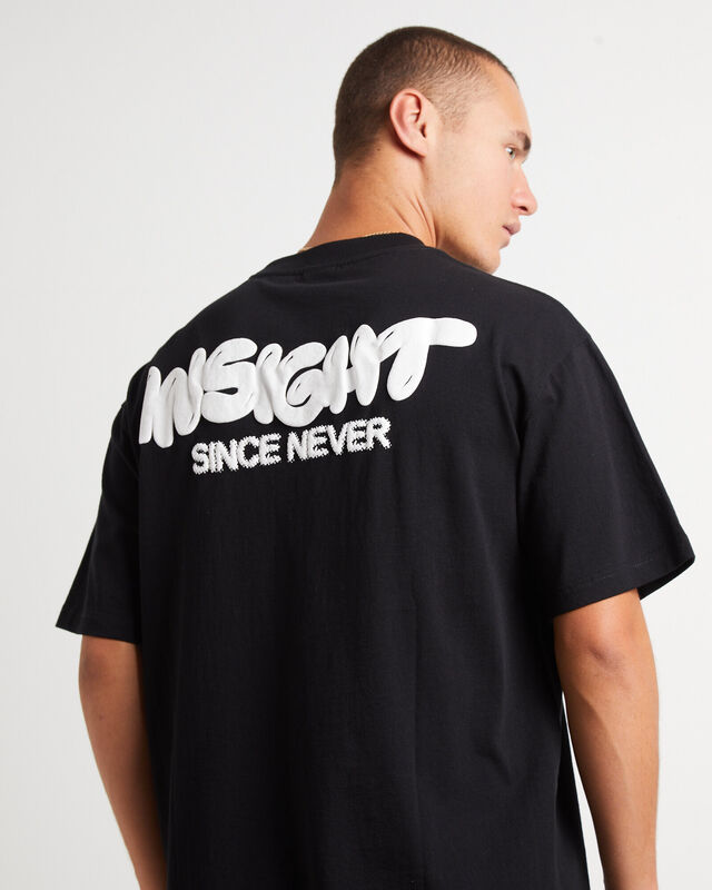Narli Oversized T-Shirt in Black, hi-res image number null
