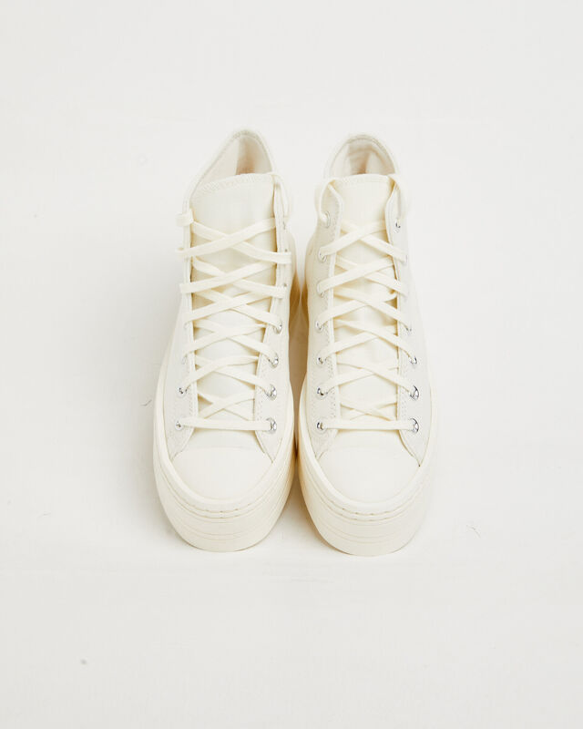 Chuck Taylor All Star Modern Lift Hi Top Sneakers in Egret, hi-res image number null
